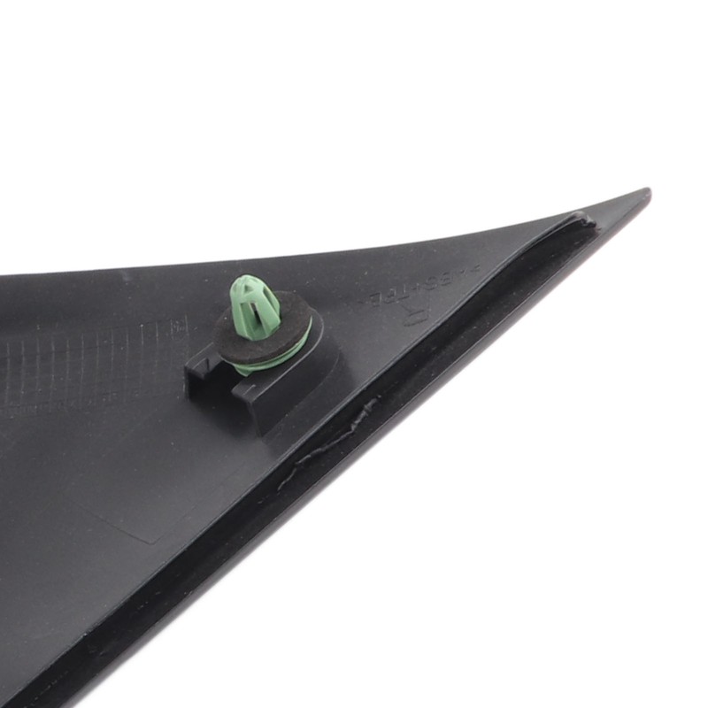 Front Windshield A Pillar Trim Decoration Exterior Glossy Black Replacement