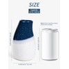 KERMANDO Ceramic Vase – 5.9” Tall Handmade Blue and White