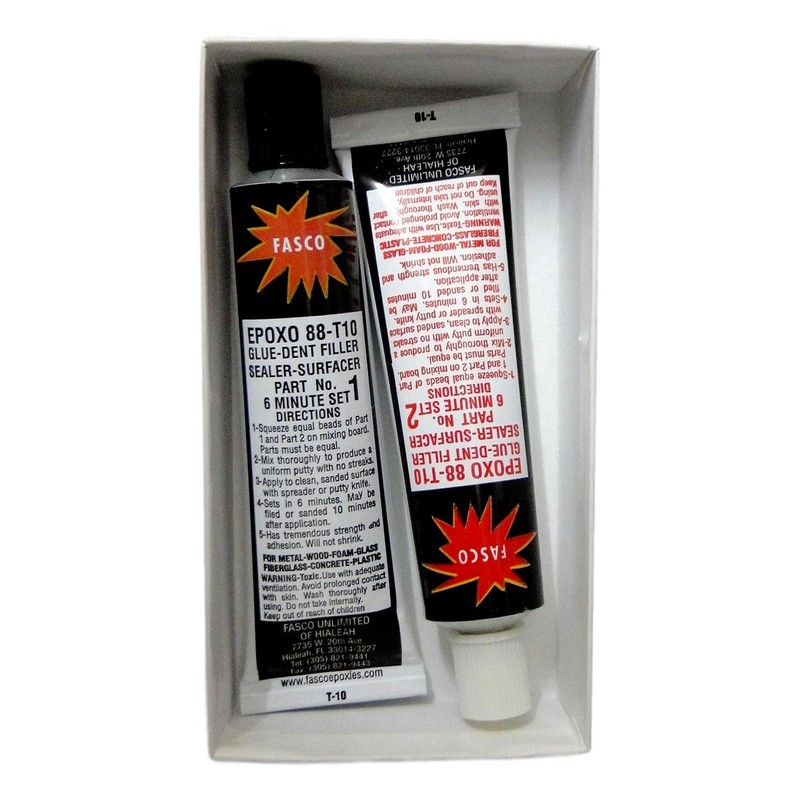Fasco Epoxo-88 | 6min Set Epoxy Paste Adhesive Glue White