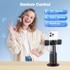 Car Face Tracking Tripod, 360° Rotation Phone Stand, Gesture Control,