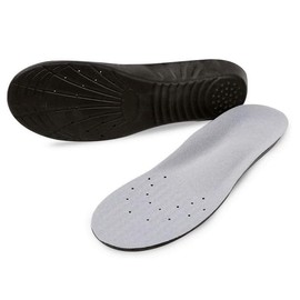 Shoe Insoles, Orthotic Insoles, Arch support insoles, Memory Foam Insoles Providing Excellent Shock Absorption and Cushioning for Feet Relief, Comfortable Insoles for Men And Women for Everyday Use. (Black, L)
