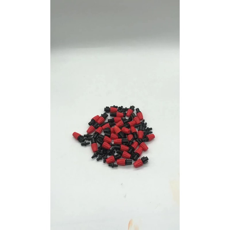 50 Boquillas Atomizadoras Ajustables Para Riego Goteo 1/4