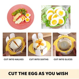 Jawbush 3 in 1 Egg Slicer with Egg Piercer Combo