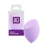 ILU Olive Cut Shaped Purple Makeup Sponge