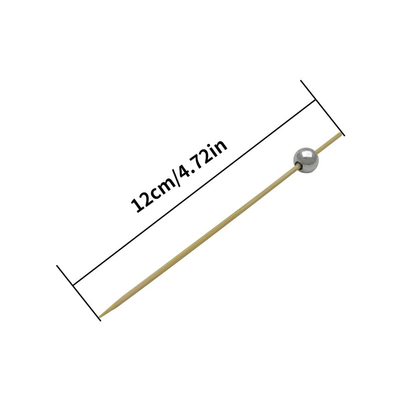 100PCS Fancy Cocktail Toothpicks Cocktail Picks，Cocktail Skewers Olives Appetizers for