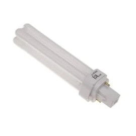 GE Low Energy Lighting 2 Pin Double Tube CFL 10w G24D-1 Warm White 10000 Hours