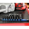 ARES 70497-9-Piece Metric Impact Hex Driver Set - Chrome Moly