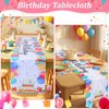 Happy Birthday Table Runner, 72×13In Colorful Birthday TableRunner