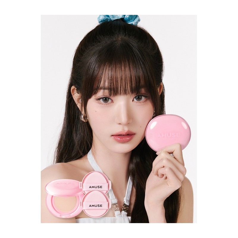 (Main product + 2 refills) Dew Power Vegan Cushion Set