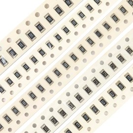 Kit de 500 resistencias SMD 1206 270R 1K 4K7 10K 20K (5 tipos cada 100 unidades)