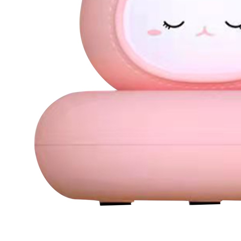 Rabbit Night Light Soft Light Rechargeable Cute Tap Control Nursery