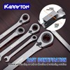 KARRYTON 16-piece Reversible Ratcheting Wrench Set Metric 8-25mm, 72 Teeth