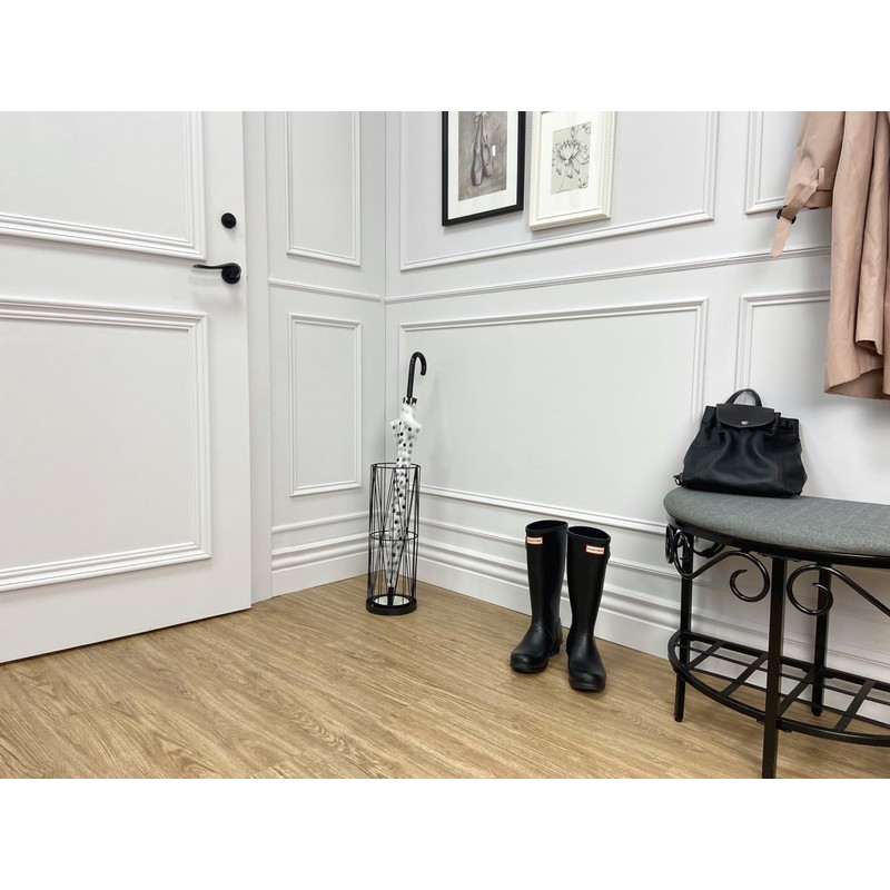 Mango Steam Pluvian Soakstone Umbrella Holder (Regular, Black)