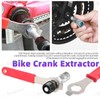 Swpeet 6Pcs Steel Bicycle Repair Tool Kit, Portable Emergency Accessories,