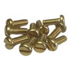 M4 x 10mm Brass Pan Head Machine Screw for Conduit