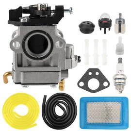 CARBBIA Carburetor Carb Kit with Air filter Compatible with Echo PB-770 PB-770H PB-770T Backpack Blowers Compatible with Echo A021001870 A021003940 Compatible with Walbro WYK-406 WYK-406-1 WYK-345-1