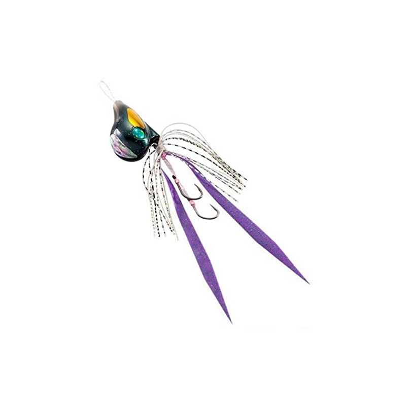 SHIMANO Lure Engetsu Dotera Bakubaku 80g, 004 Star Black, Tail