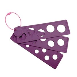 Rumble Tuff Silicone Nipple Ruler - Purple