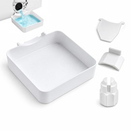 Washing Machine Drain Tray, 4 Piece Set With 2 Guide Plates, 1 Nut
