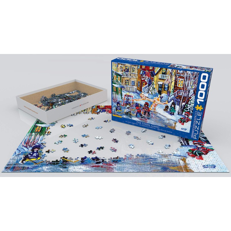EuroGraphics The Usual Gang Game Puzzle (1000 Piece)