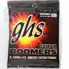 GHS Guitar BOOMERS Electric Savage Samurai – Pack of 3 Sets of Strings Roundwound Nickel-Metal Hydride – Plated steel
