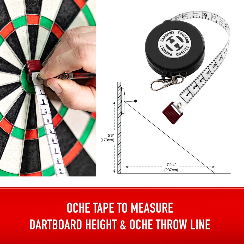 Harrows Dart Board Setup Kit: Complete Set with Dart Board