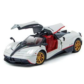 1:24 Simulation Pagani Alloy Car Model Sound and Light Pull Back Sports Car Die Casting Alloy Toy Boy Collection Decoration Gift
