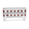 Plastic Wrap Storage Rack Cling Film Dispenser Cutter Paper Towel
