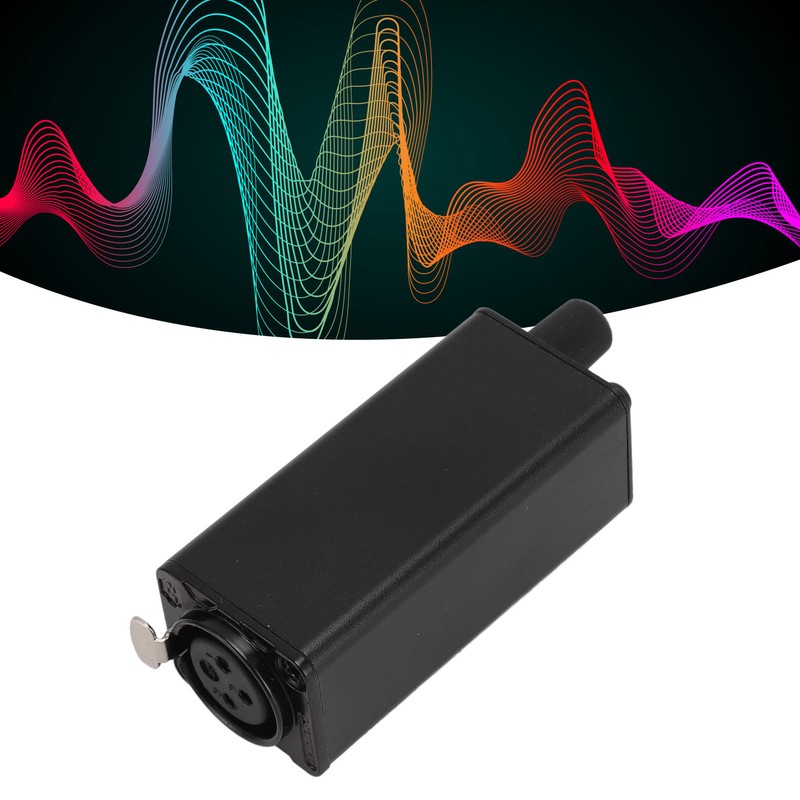 Monitor Amplifier Precise Volume Control XLR Input 3.5mm Stereo Jack