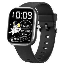 Nyonio Smart Watch for Kids with Fitness Tracker,19 Sport Mode,1.5" DIY Dial,IP68 Waterproof,Sleep Monitor,Pedometers,Heart Rate,Great Birthday Gift for Boys Girls Teens 6-14 Year Olds (Black)