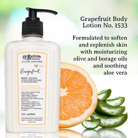 C.O. Bigelow Apothecary Duo - Grapefruit Hand Care, Hand Soap & Lotion Gift Set of Two - Skin Care for Dry Skin with Moisturizing Lotion & Liquid Hand Wash - 10fl oz Each