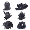 KUSATEC 6PCS Engine Motor Mount & Transsmission Mount Set Compatible