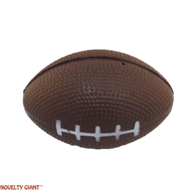 Stress Relief Squeezable Foam Football Package of Six (6)