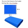 SKARUMMER Swimming Pool Ladder Mat - Protective Pool Ladder Pad