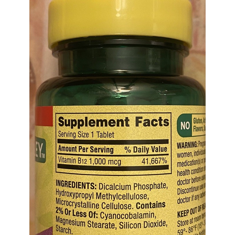 Spring Valley - Vitamin B-12 1000 mcg, Timed Release, 300