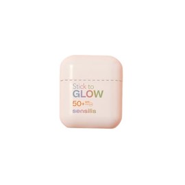 Sensilis Glow Stick SPF50 Sun Protection Stick Protects Skin from UVA and UVB Rays, Prevents Hyperpigmentation, Glow Effect, Precise Application, All Skin Types - Stick 10g