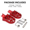 Foot Pegs Foot Pegs Pedals Universal CNC Colourful for CRF