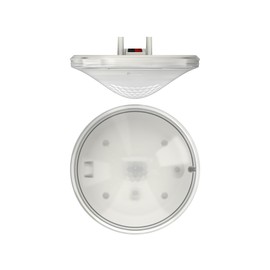 Theben 2079500 thePrema S360 KNX UP WH I Presence Detector Passive Infrared I PIR I Square Detection Range 360° I 2 Channels Light, 2 Channels Presence I HKL
