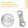 Hocansen 5Pcs Concrete Eye Bolt M8x80mm Expansion Eyebolt Eye Nut