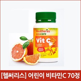 [헬써리스] 어린이 비타민C 70정 [Health Series] Children's Vitamin C 70 Tablets
