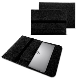 NAUC Laptop Sleeve Protective Case for Dell Latitude 9510 15 Inch Laptop Sleeve Felt Case Notebook Cover Colour: Dark Grey