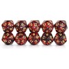SmartDealsPro 10-Pack 20 Sided Dice D20 Polyhedral Dice for DND