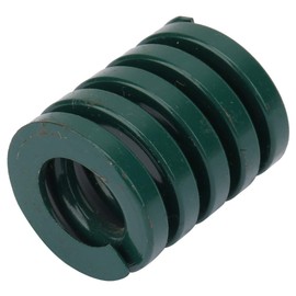 Forming Spring, Pack of 2, Outer Diameter 25 mm, Inner Diameter 12.5 mm, Heavy Load, Forming Spring, Green, Compression Mould Spring for Punching Machines, (TH25*30mm)
