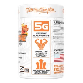 Vmi Sports Monohidrato De Creatina 60srv Sabor Peach Mango Rings