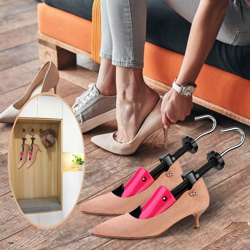 eachway Shoe Stretcher Shoe Trees,Adjustable Length & Width for Men