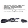 DC Solar Adapter 8mm Brass Connector Splitter Converter Cable for