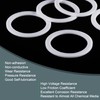 sourcing map PTFE Flat Washers 45mm OD 35mm ID 2mm