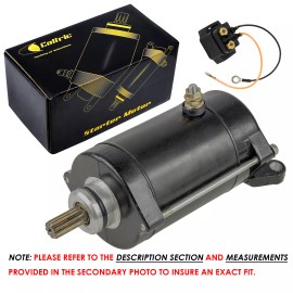 Caltric Starter & Solenoid Relay for Yamaha GP1300R Waverunner GP 1300 R 2003-07 Jet Ski