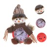GRIRIW Christmas Snowman Alarm Clock Boys and Girls Alarm Clock