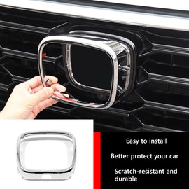 KELEIMAI Car Accessories Fit For Honda CR-V CRV 2023 2024 Car Front Grille Logo Frame Cover Decoration Trim (Chrome) 1PCS ABS